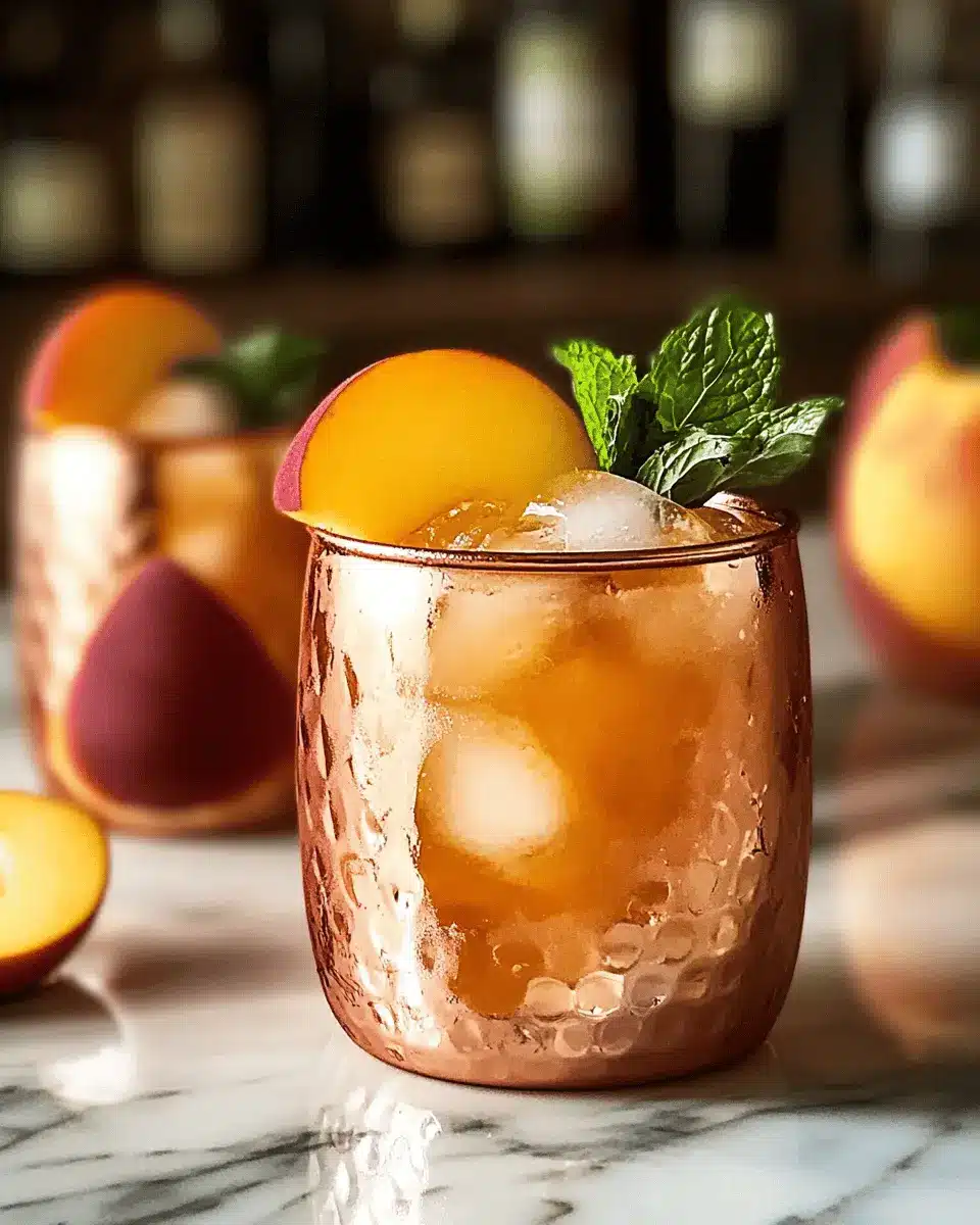 Pfirsich Moskau Maultier: The Juicy Twist You’ll Love 7