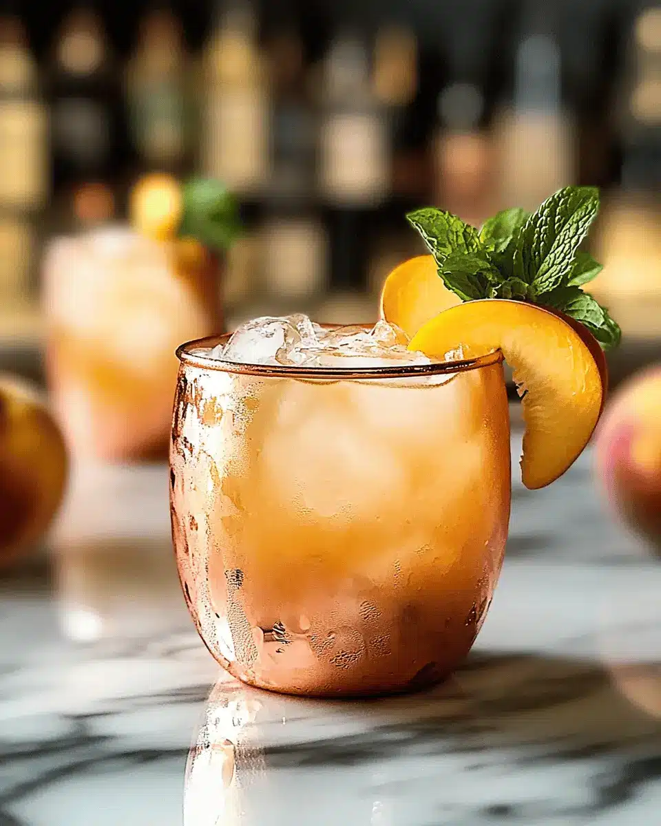 Pfirsich Moskau Maultier: The Juicy Twist You’ll Love 6